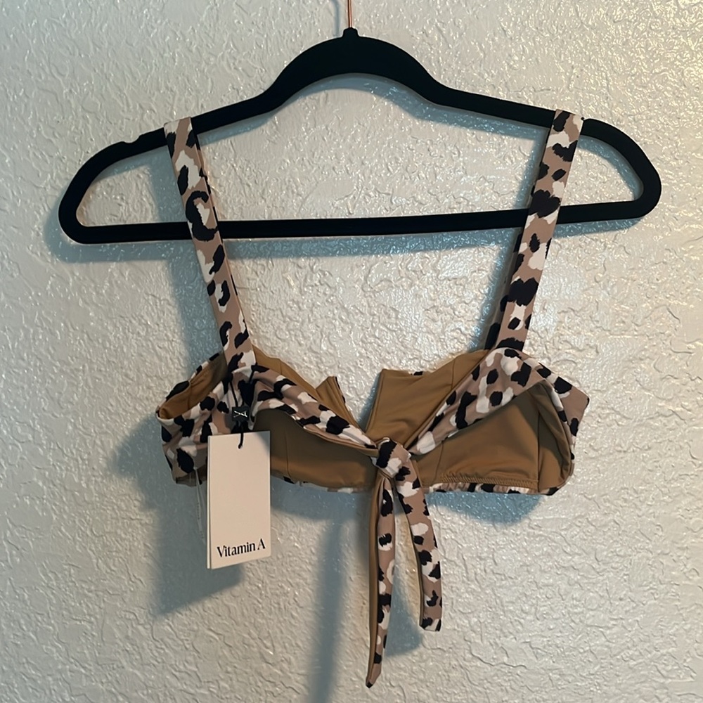 NWT Vitamin A Kaya Tankini Top 8/M - Picture 4 of 7